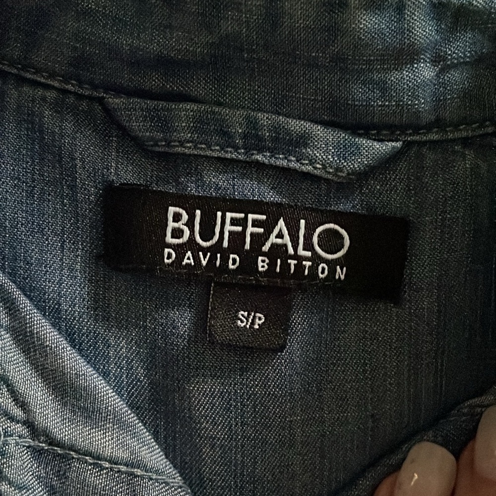Buffalo David Bitton denim shirt - Picture 7 of 12